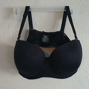 Torrid microfiber and lace bra